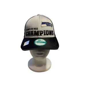 New Era Seattle Seahawks Hat 9FORTY NFC Conference Champions Adjustable NFL